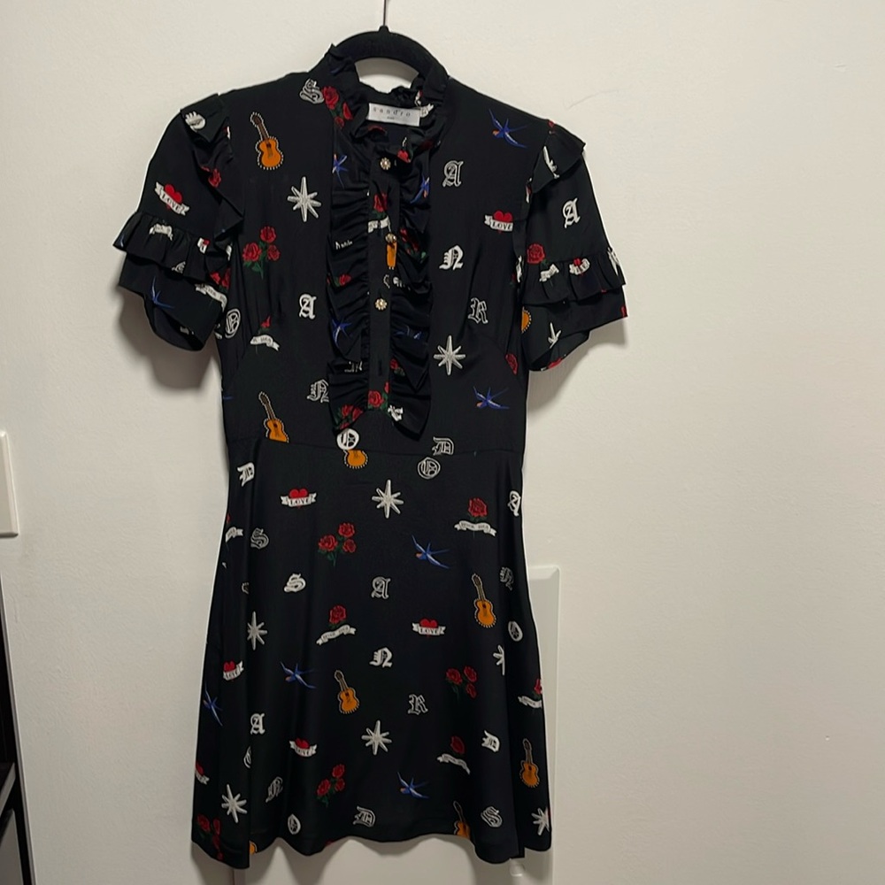 Sandro dress silk